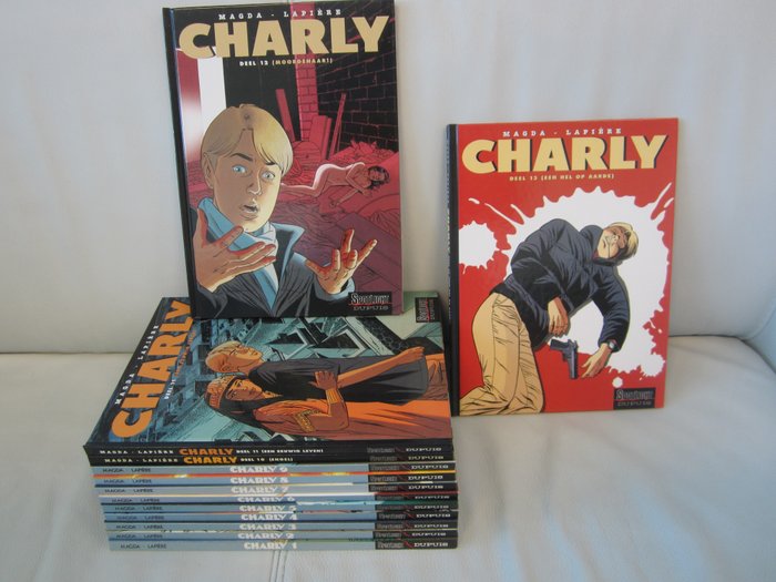 Charly 1 t/m 13 - Complete serie - Hardcover - Erstausgabe
