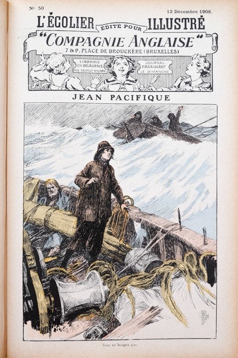 L'écolier Illustré - 2 années complètes - Cartonné - (1893/1908)