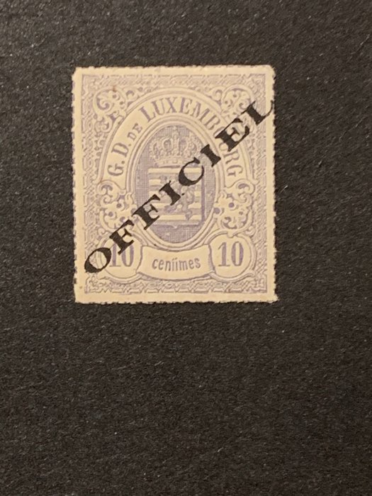Luxembourg 1875 - Very nice Yvert Service 3 with inspection - Yvert service 3