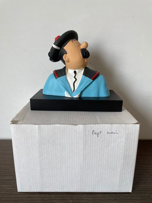 Tintin - Statuette Leblon Delienne 05 - Buste Dupond Marin - (1988)
