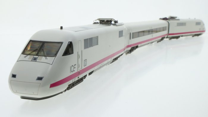 Fleischmann H0 - 4460 - Treinstel - 3-delig elektrisch ICE-treinstel "Experimental" - DB