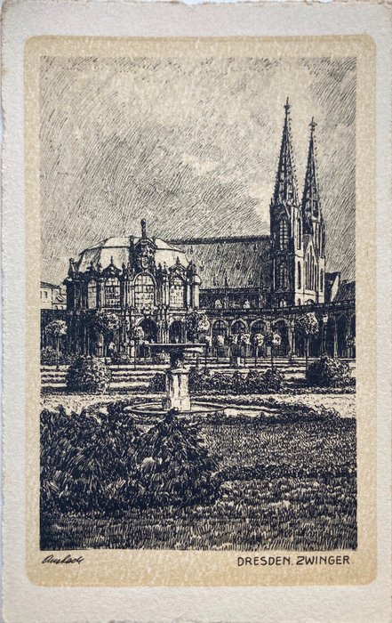 Germania - Città di Dresda - Cartoline (Collezione di 53) - 1920-1900