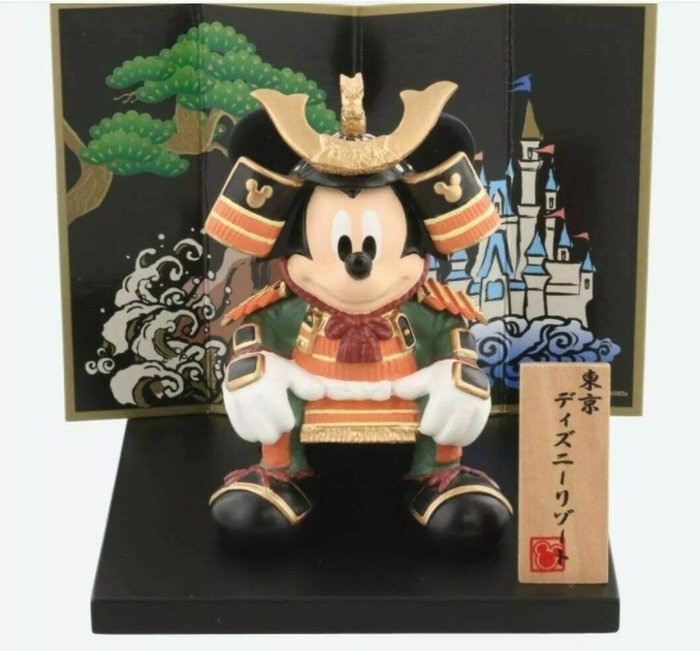 Tokyo Disney Resort - Figure - Mickey Mouse - Samurai Armor Warrior - Eerste druk