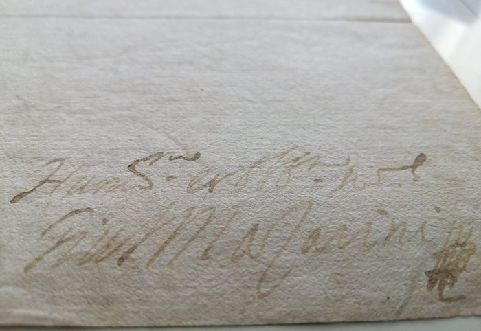 Jules  Mazarin Ministre Louis XIV - Lettre Autographe signée de jeunesse - 1634
