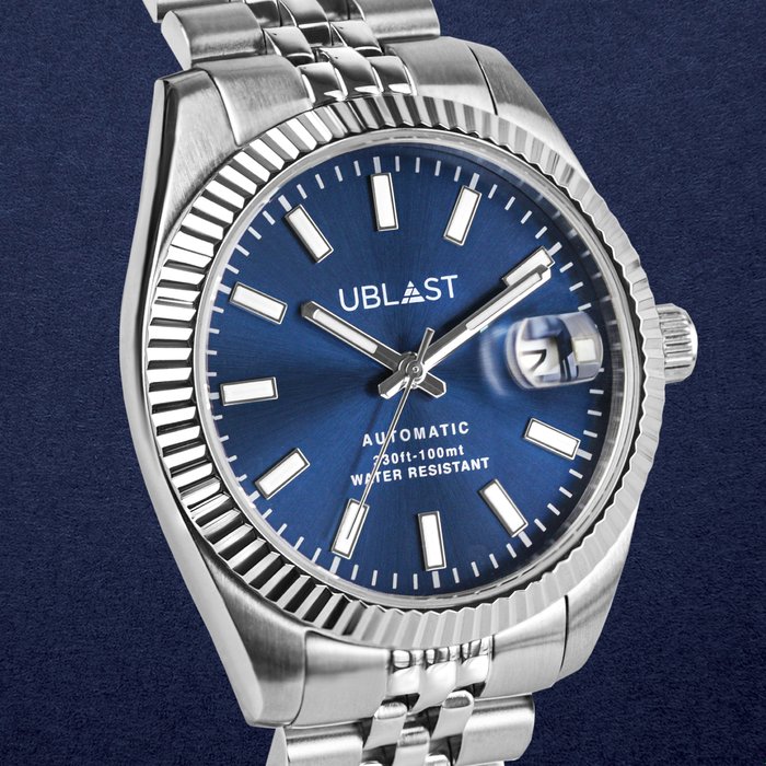 Preview of the first image of Ublast - Century Blue Automatic - UBCEJA40BU - Men - New.
