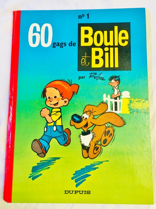 Boule & Bill T1 - 60 Gags de Boule et Bill - C - Eerste druk - (1962)