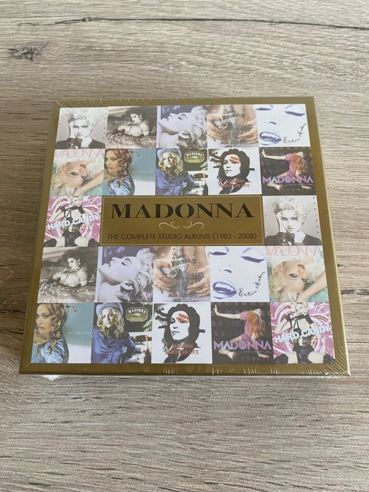 Madonna - complete studio album 1983 - 2008 SEALED - Multiple titles - CD Box set - 2012/2012
