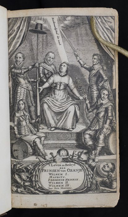 Arnoldus Montanus - 't Leven en Bedryf der Prinsen van Oranje - 1664