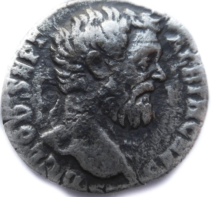 Roman Empire. Clodius Albinus (AD 195-197). AR Denarius,  Rome, AD 194 (as Caesar)- Felicitas
