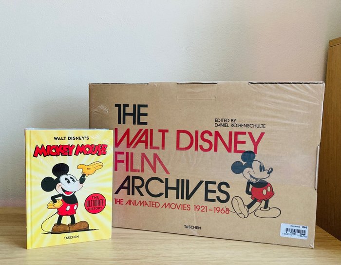 Disney - Walt Disney Film Archives + Mickey Mouse - The Ultimate History (originele verpakking) - Cartonné - (2016/2021)