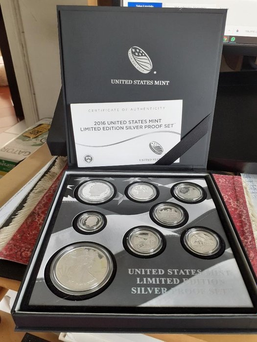 United States. Limited Edition Silver Proof Set 2016