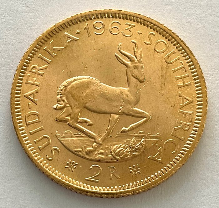 Südafrika. 2 Rand 1963 - Springbok