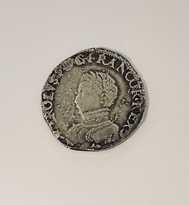 France. Charles IX (1560-1574). 1/2 Teston 1564