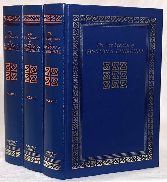 Winston S. Churchill - The War Speeches of Winston S. Churchill (Complete in 3 Volumes) - 1970