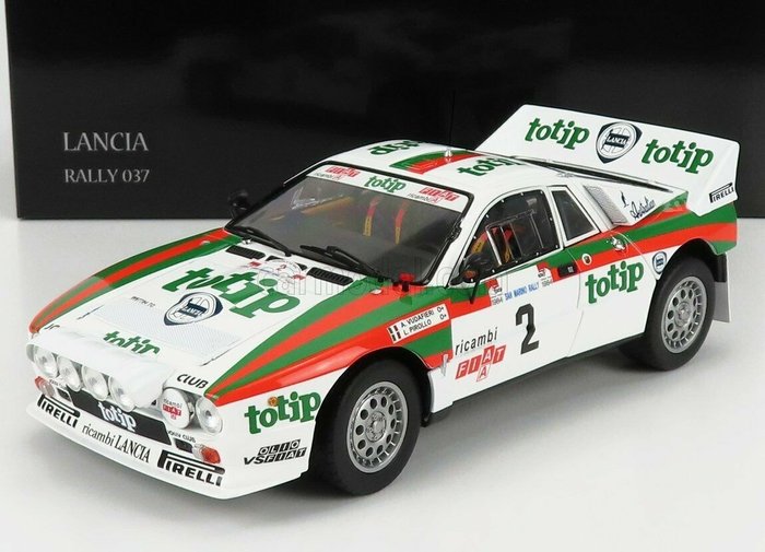 Kyosho - 1:18 - Lancia Rally 037 Gr.B Totip San Marino '84 Vudafieri - KY08306F