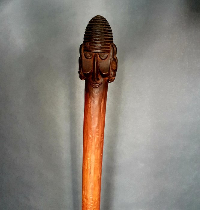 Bâton cérémonial (1) - Bois - dans le style Rapa Nui / Easter Island 