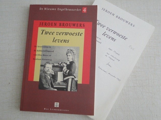 Jeroen Brouwers - Twee verwoeste levens [met opdracht aan Martin Ros] - 1993