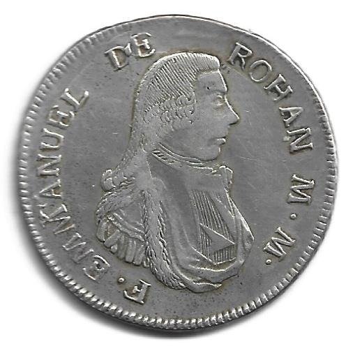 Malta. Emmanuel de Rohan. 2 Scudi 1796