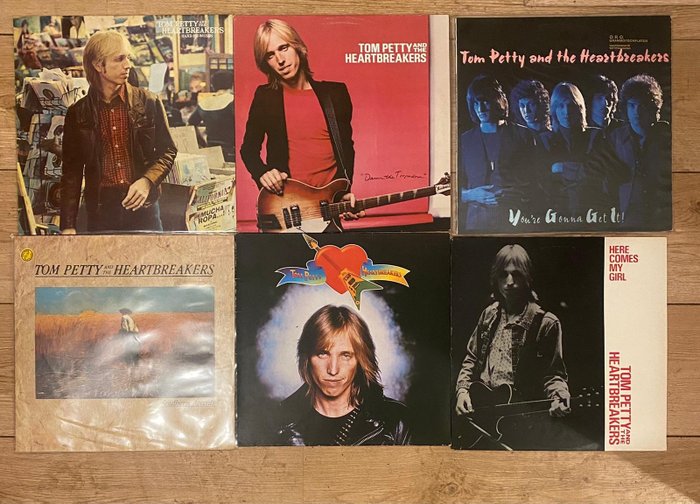 Tom Petty & the Heartbreakers - 6 Great Records || All VG+!!! - Diverse titels - LP's - 1977/1985