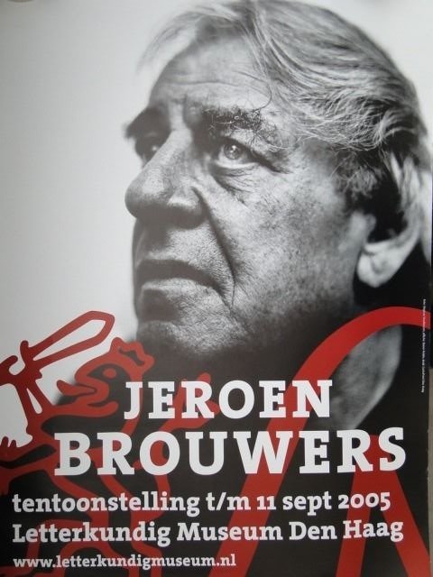 Jeroen Brouwers - Ro Theater: Posters Zonsopgangen boven Zee & Bezonken Rood - Letterkundig Museum - 2004/2005