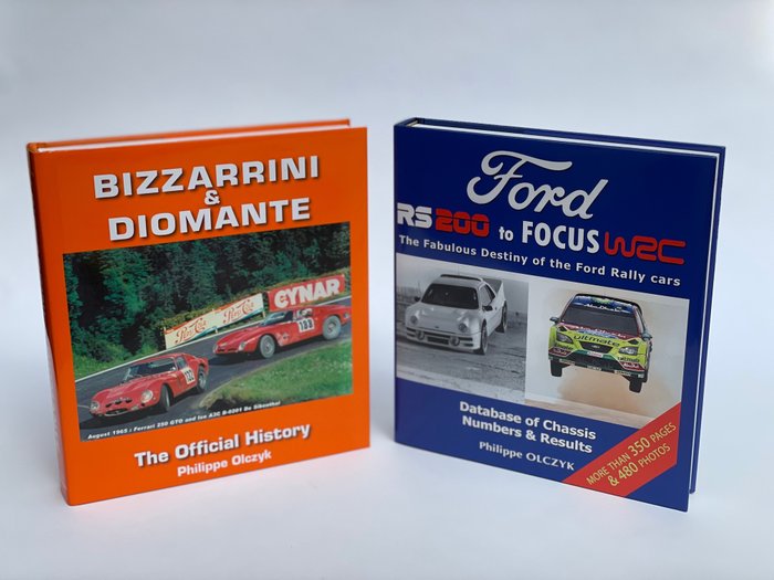 Book - Ford - Book Bizzarrini Diomante and Ford RS 200 - 2018