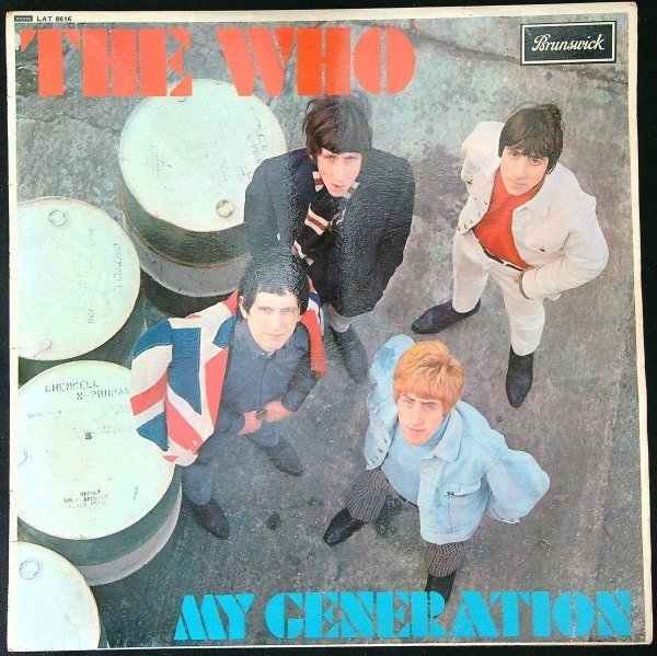 The Who (Mod) - My Generation (UK 1965 1st pressing mono LP) - LP Album - 1st Pressing, Mono - 1965/1965