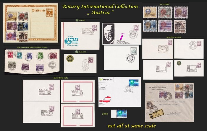 Autriche 1931/2005 - Rotary International Collection: Austria