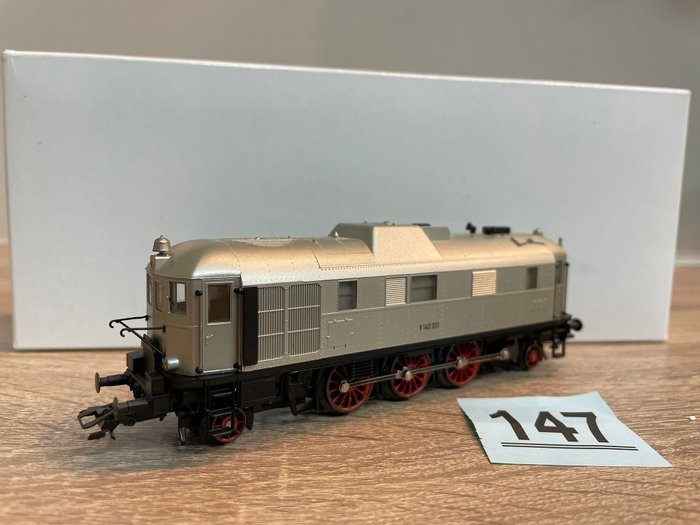 Märklin H0 - 34203-1 - Locomotive diesel - V140, édition "Technologie" argentée - DB
