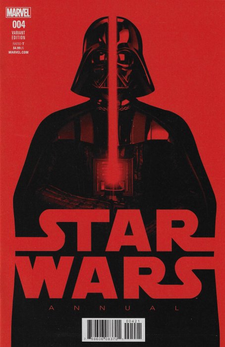 Star Wars Annual #4 - Limited Retailer Incentive Variant Cover [1 for 25] - Geniet - Eerste druk - (2018)