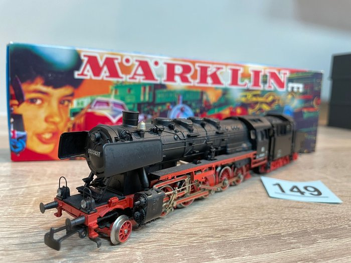 Märklin H0 - 3084 - Steam locomotive with tender - BR 050 with cabin tender - DB