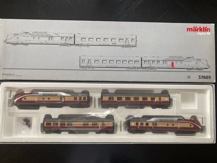 Märklin H0 - 37605 - Train unit - BR VT 11.5 - DB