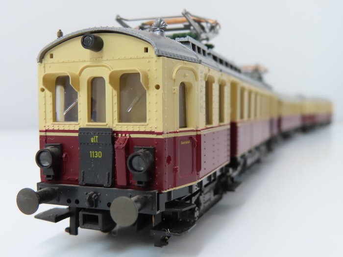 Roco H0 - 43007 - Train unit - 3-piece train set ET85 - DRG