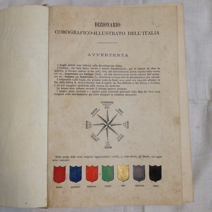 Amato Amati - Dizionario Corografico dell'Italia - 1878