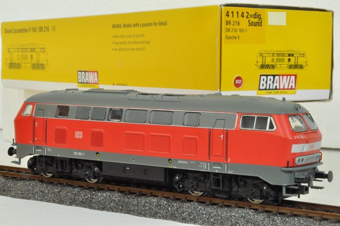 Brawa H0 - 41142 - Diesel locomotive - BR 216 165-1 - DB Cargo