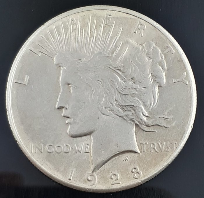 Verenigde Staten. 1 Dollar '' Peace Dollar''  1928