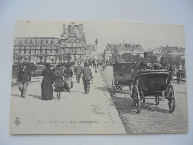 France - Paris - Cartes postales (Collection de 106) - 1900-1940