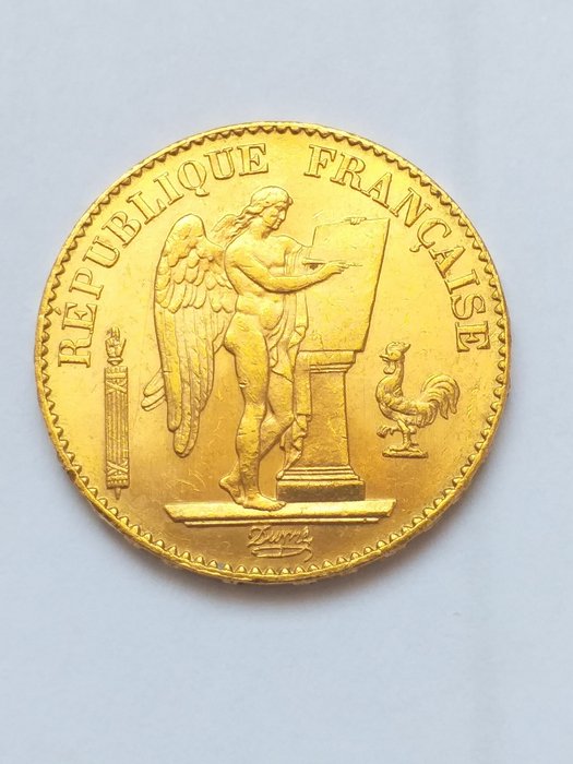 France. 20 Francs 1895 A Third Republic