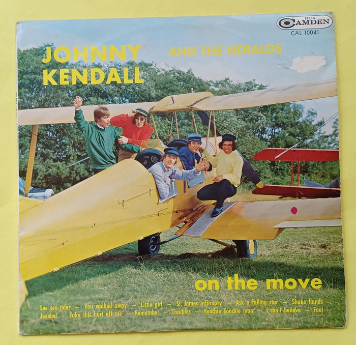Johnny Kendall and the Heralds - On the Move - LP's - Premier pressage - 1965/1965