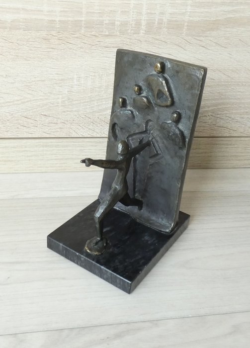 Corrie Ammerlaan - van Niekerk - Artihove - Statuetta (1) - metallo brunito