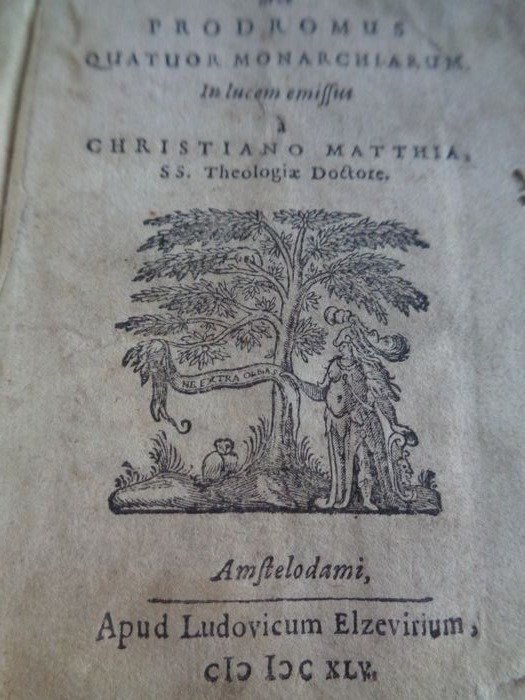 Christianus Matthaeus - Historia Alexandri Magni, sive Prodromus quatuor monarchiarum - 1645