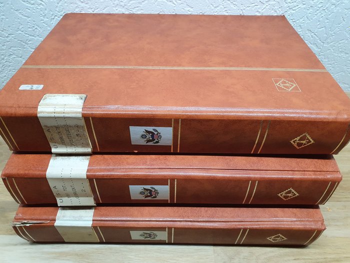 United States of America 1870/1993 - Inventory in three stock books