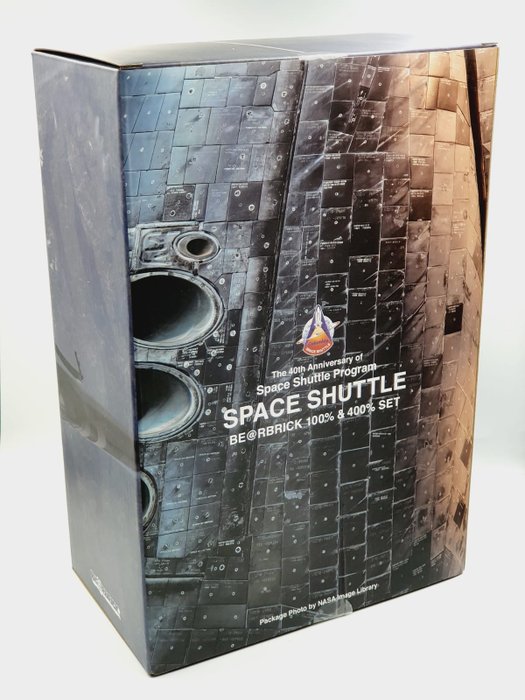Image 3 of Medicom Toy - Be@rbrick 100% & 400% Space Shuttle Program (NASA)
