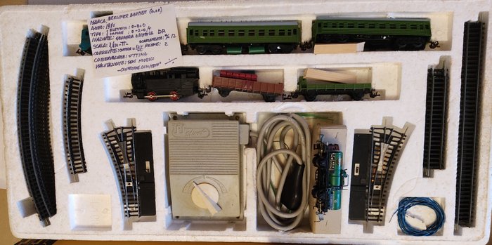 Berliner  Bahnen TT - Train set - Complete Set Express Train and Freight with Rokal Wagon