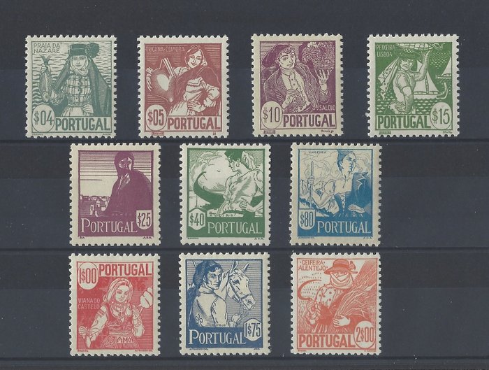 Portugal 1941 - Regional traditions - Mundifil 607/16
