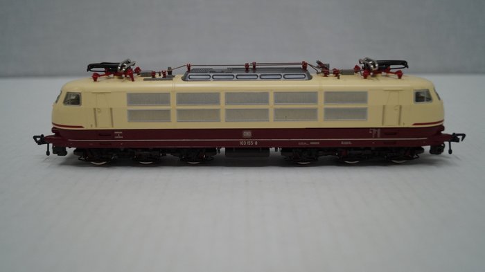 Fleischmann H0 - 4376 - Locomotive électrique - BR 103 en couleurs TEE/IC - DB