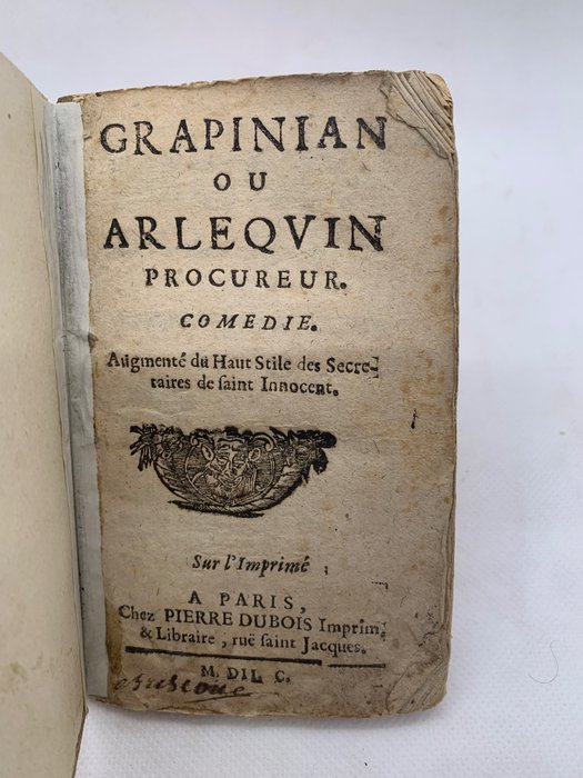 Lavennes ou Fatouville - Grapinian ou Arlequin procureur - 1682