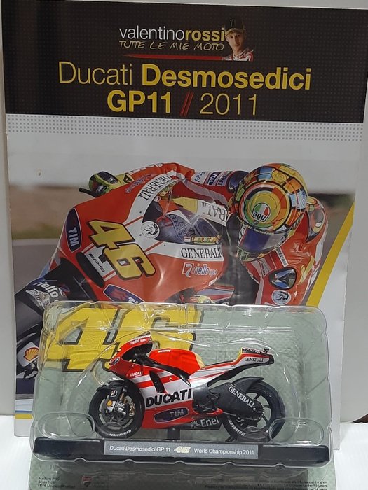 Ducati Desmodieci world champion  GP11 2011 - 1:18 - Valentino Rossi