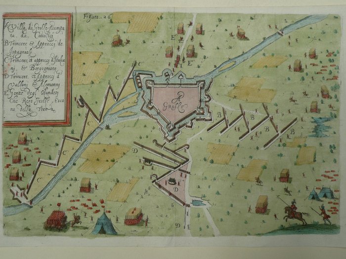 Paesi Bassi, Gelderland, Groenlo; Pompeo Giustiniano - Villa di Grolle (...), "Figura 26". - 1609
