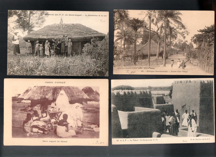 African Countries - Africa - Postcards (Collection of 32) - 1905