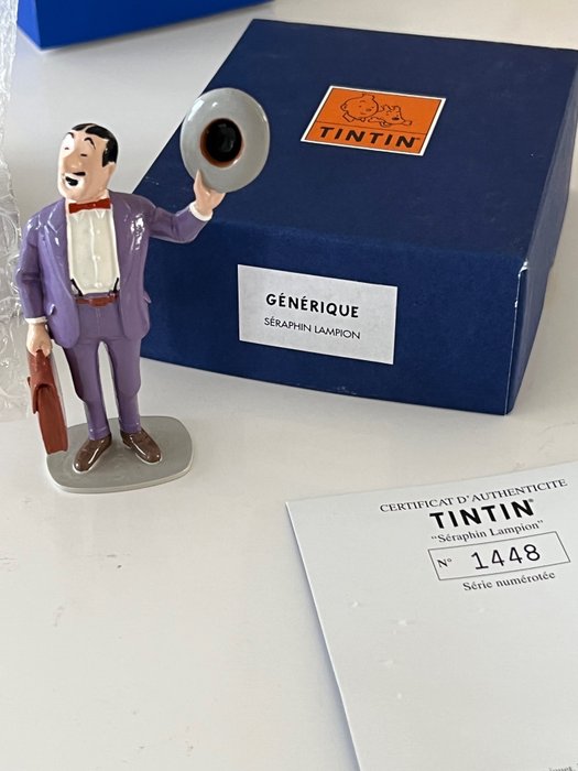 Tintin - Figurine Moulinsart 46922 - Séraphin Lampion - (1999)